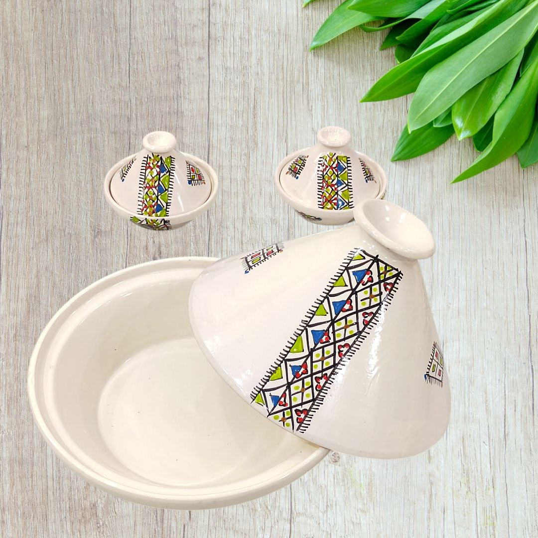 service de table tapis vert