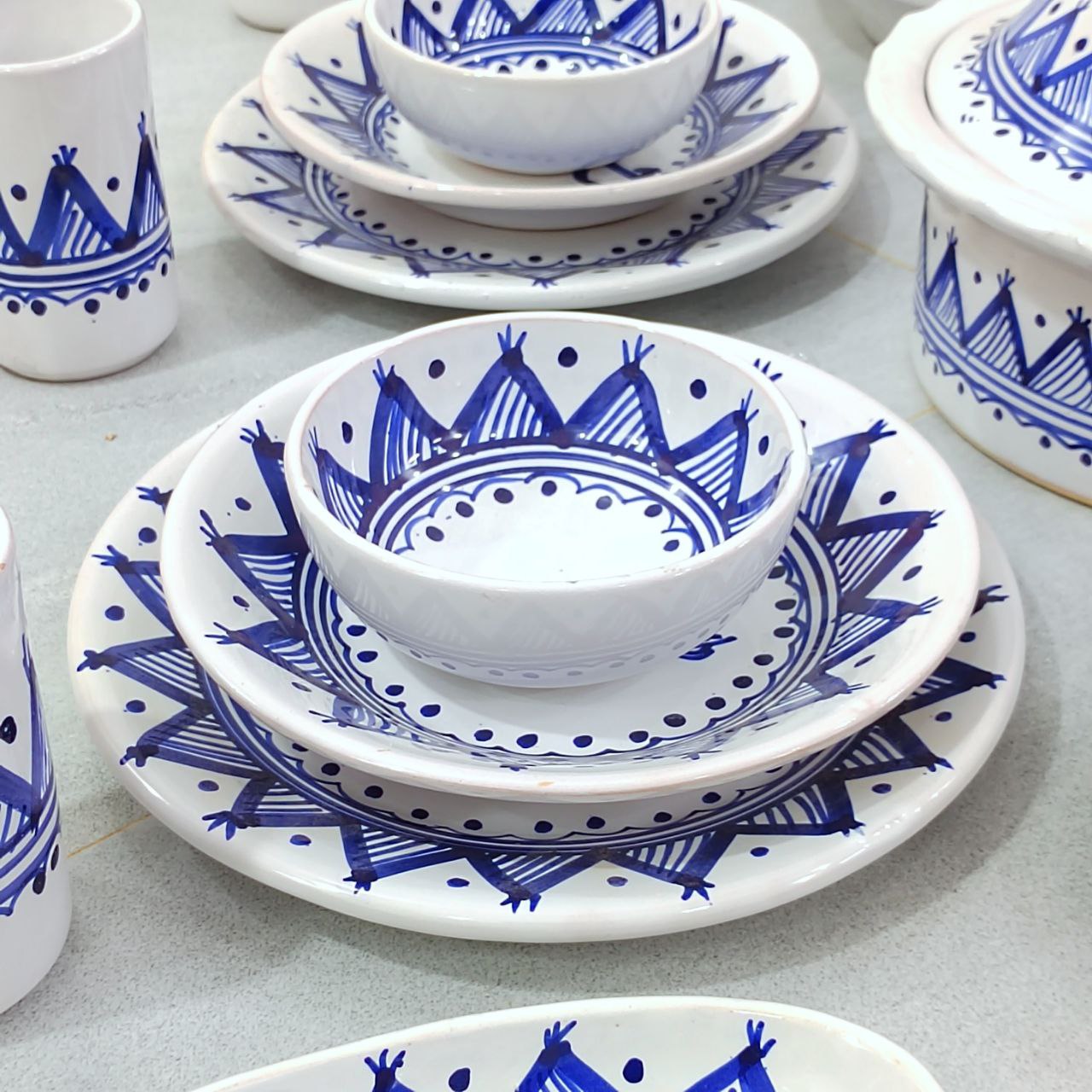 service de table Quatre Saisons