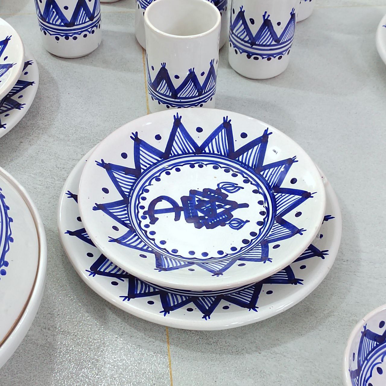 service de table Quatre Saisons